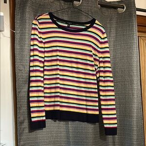 Colorful Striped Sweater
